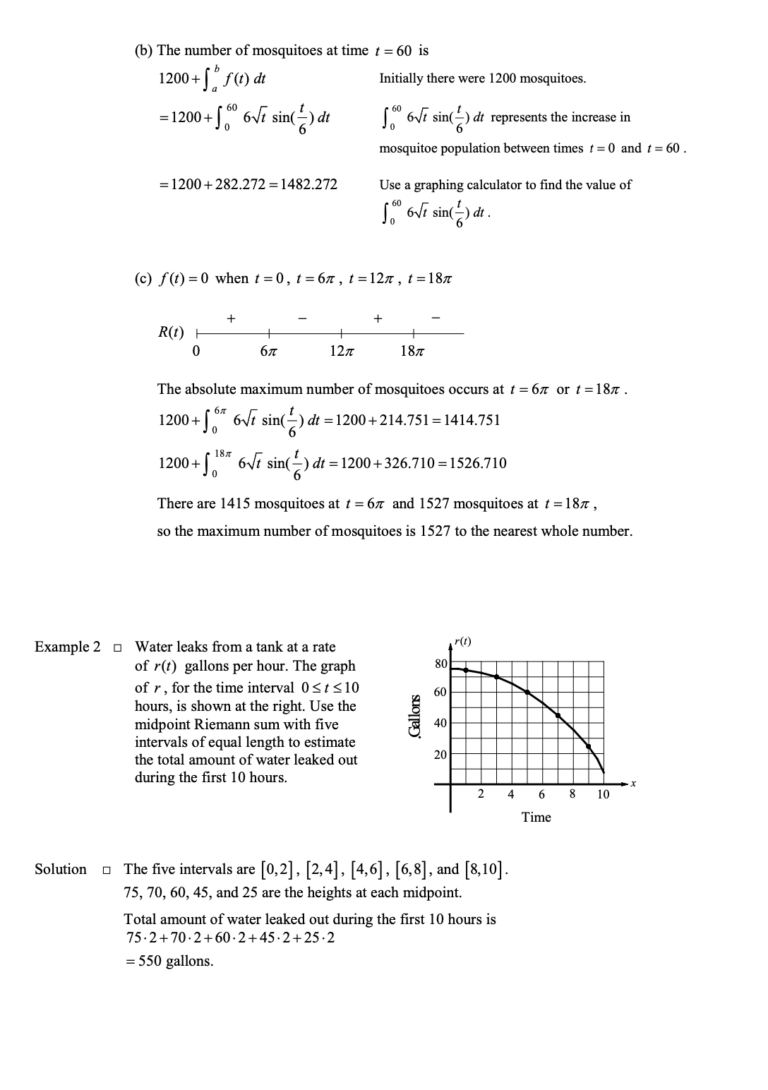 The total Change Theorem (Application of FTC) in Application of Integration